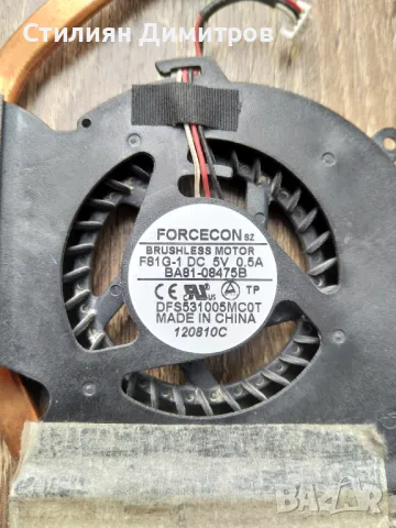 Охлаждащ вентилатор за лаптоп, снимка 2 - Части за лаптопи - 49933153