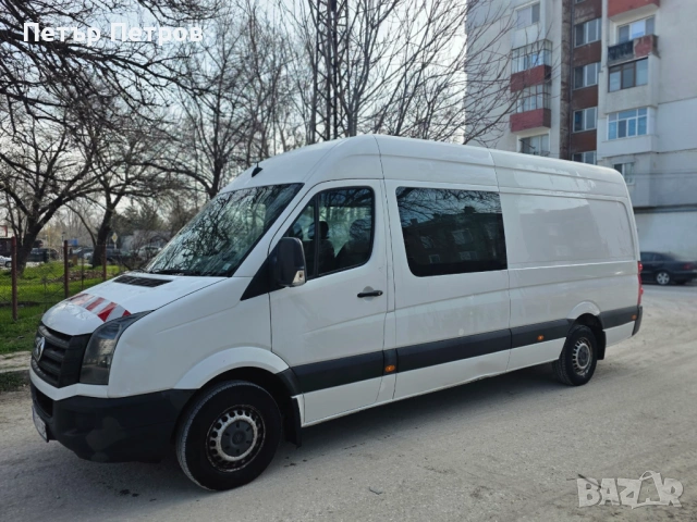 WV Crafter 2.0 TDI 163hp-6ск- 5+1места-MAXI-TipTop, снимка 4 - Автомобили и джипове - 53812403
