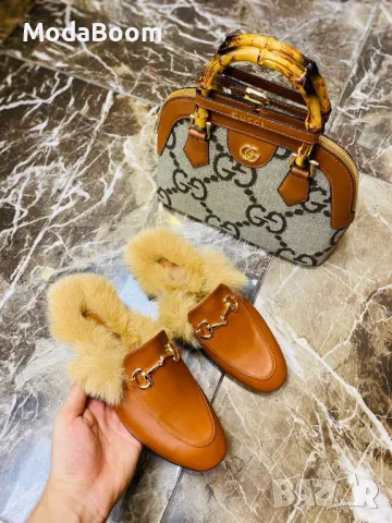 Gucci дамски комплекти Различни цветове , снимка 3 - Чехли - 48371377