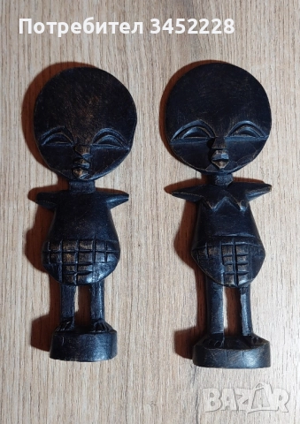 дърворезби две фигурки за ценители , снимка 2 - Декорация за дома - 52505682