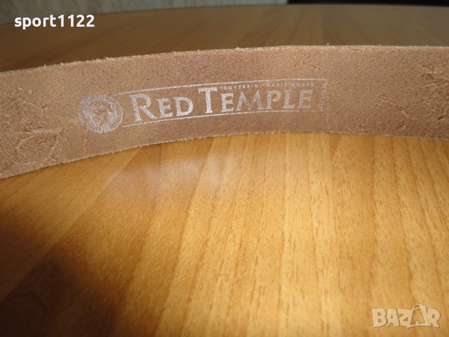 Red Temple/нов/естествена кожа/мъжки колан, снимка 4 - Колани - 40264294