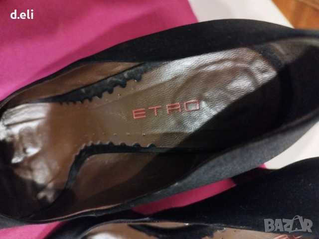 Два вида. Etro. Original. Size 39 Страхотни боти, снимка 8 - Дамски боти - 32826012