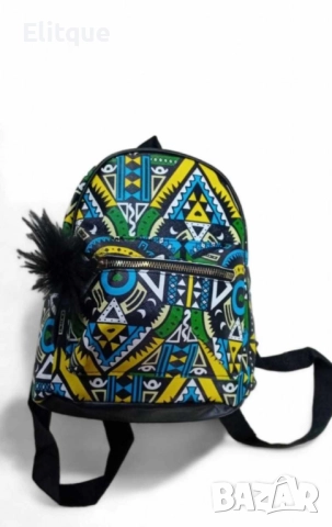 Компактни цветни ранички с пухче ,изкушение за всеки ценител., снимка 3 - Раници - 52855107