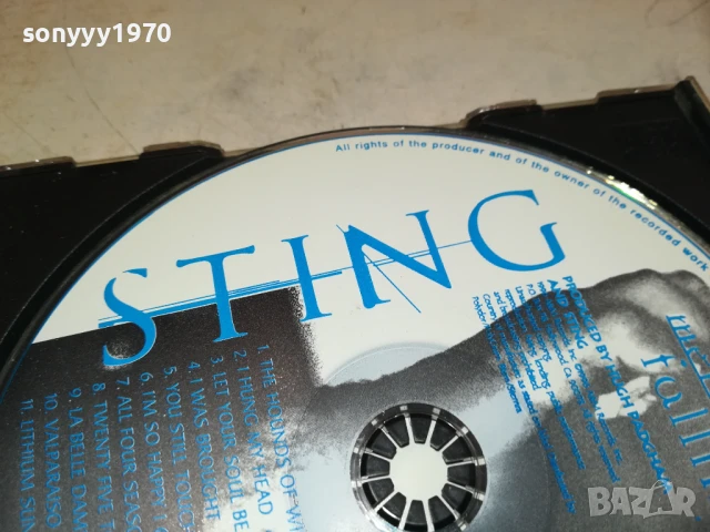STING CD 0508251740, снимка 10 - CD дискове - 51264338
