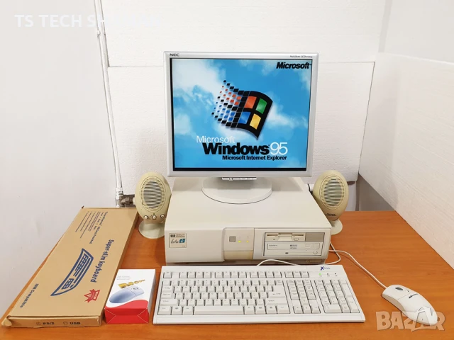 ⭐Продавам уникат ретро компютър Intel 486DX2-66MHz с много ретро игри!⭐, снимка 11 - Геймърски - 50951359