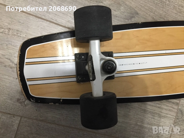 Скейтборд OXELO Cruiser YAMBA Wood Classic крузър, снимка 13 - Скейтборд, ховърборд, уейвборд - 52881952
