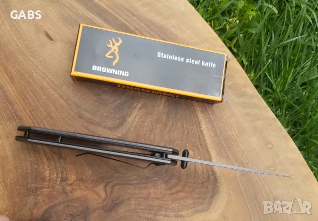 Сгъваем джобен нож Browning F190, снимка 9 - Ножове - 50066257