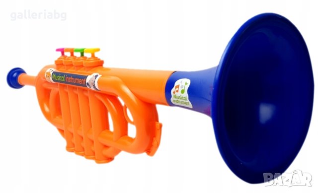 Детска играчка Тромпет , снимка 2 - Музикални играчки - 40916063