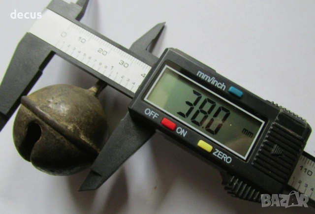 Древна бронзова камбана - звънче с пукнатина, снимка 9 - Антикварни и старинни предмети - 51456581