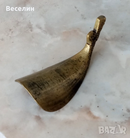 Красива стара обувалка от месинг, снимка 3 - Други - 51712209