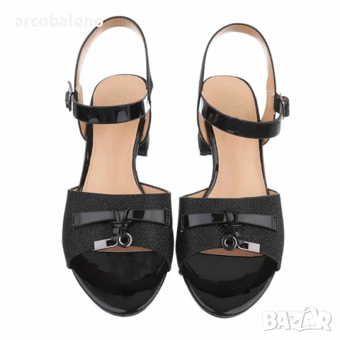 Дамски сандали на ток , снимка 4 - Сандали - 51075692