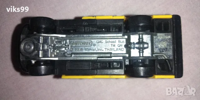 Matchbox Gmc School Bus - Made in Thailand, снимка 8 - Колекции - 49529043