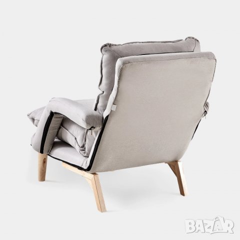 ПРОМОЦИЯ Кресло / канапе с табуретка DYQM-LC-B0211, снимка 5 - Дивани и мека мебел - 38952341