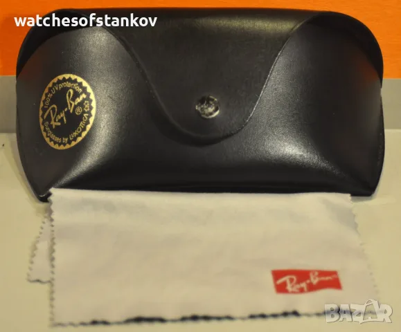 "Ray Ban" Original Extra Large Made in Italy c.2012's Case and Cleaning cloth