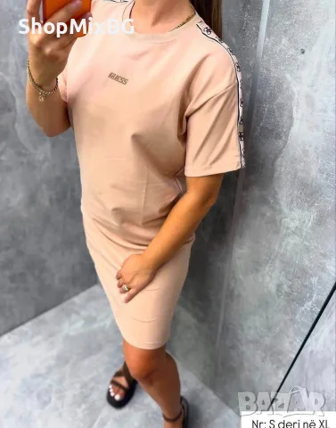 guess роклички с гумирано лого, снимка 3 - Рокли - 56151603