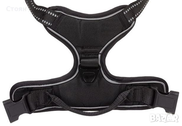 Нашийник за кучета Deluxe Black (XL), снимка 4 - За кучета - 42339528