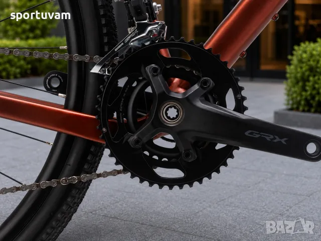 Нов гравел велосипед CTM KOYUK 1.0 700C – Shimano GRX, карбонова вилка, внос от Словакия, снимка 6 - Велосипеди - 55861011
