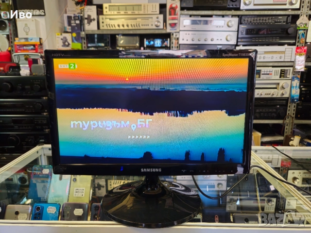 19" телевизор Samsung LT19B300EW/EN В отлично техническо и визуално състояние. Вграден тунер за ефир, снимка 7 - Телевизори - 52035633