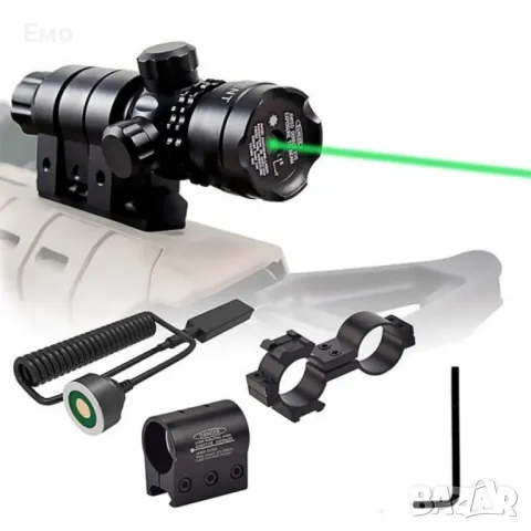 Зелен лазерен бързомер с батерия и USB зареждане - Прецизност и удобство в едно, снимка 4 - Екипировка - 47772720