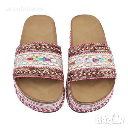 Дамски летни чехли, 5цвята , снимка 13 - Сандали - 50365230
