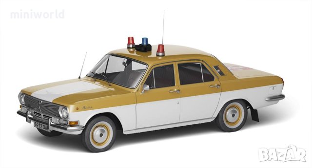 ГАЗ 24 Волга Олимпиада 1980 - мащаб 1:43 на DeAgostini моделът е нов в блистер