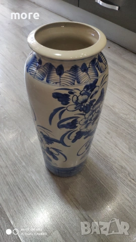 Голяма Порцеланова Подова Ваза , снимка 2 - Вази - 53656873