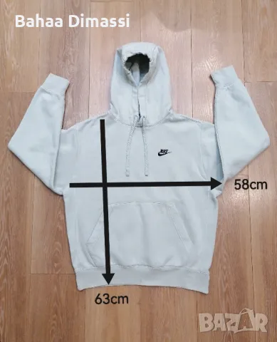 Nike Fleece Суичър оригинален унисекс, снимка 6 - Спортни дрехи, екипи - 47279736