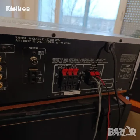 Ресивер JVC rx-5022r с книжки и дистанционно , снимка 3 - Ресийвъри, усилватели, смесителни пултове - 55769645