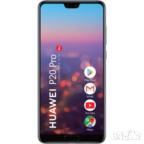 Huawei P20 Prо Dual SIM, 128GB, 4G Twilight WIFI GPS, снимка 2 - Huawei - 47903190