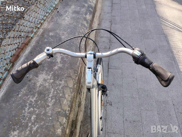 28 цола алуминиев велосипед с 7 скорости усилени капли амортисьори предни като нов , снимка 8 - Велосипеди - 53749967