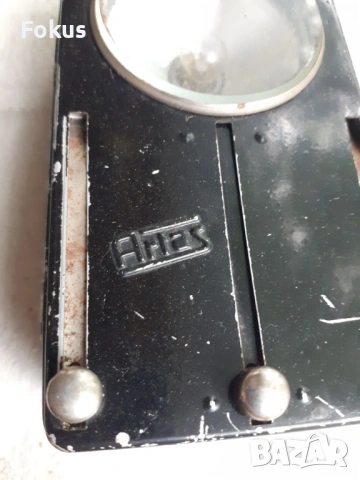 Старо сигнално трицветно немско фенерче, снимка 2 - Антикварни и старинни предмети - 53364027