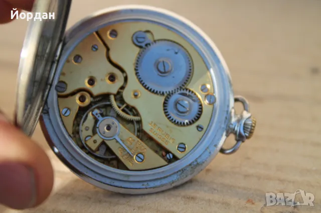 Награден Швейцарски часовник ''FOLDA'', снимка 6 - Мъжки - 49183475