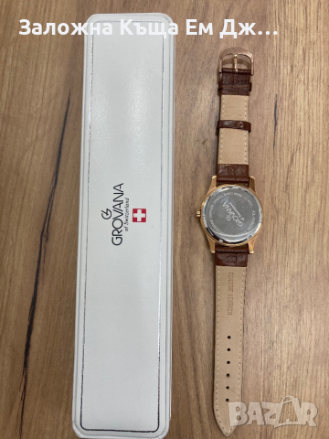Оригинален швейцарски часовник GROVANA 1204.1, снимка 4 - Мъжки - 36305577