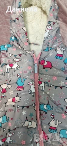 Бебешки космонавт за момиче So Cute, 92 размер, снимка 3 - Бебешки ескимоси - 52448794