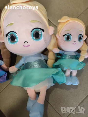 Плюшени кукли, Елза и Анна, снимка 4 - Плюшени играчки - 49679291