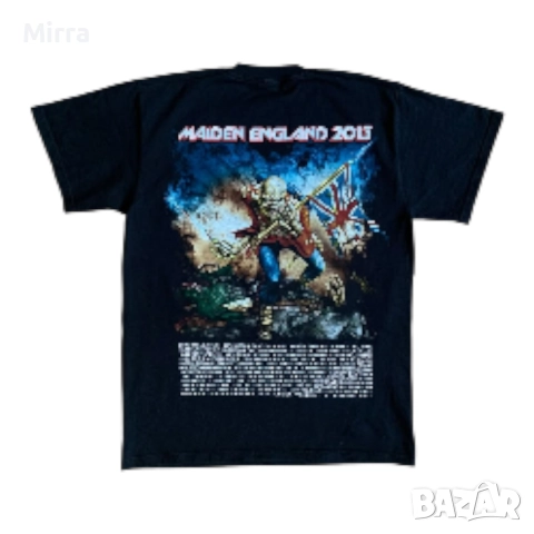 Iron Maiden Maiden England 2013 Tour, снимка 2 - Тениски - 52080146
