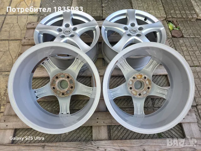 Лети джанти 16ки 5х108 Borbet, снимка 8 - Гуми и джанти - 56246312