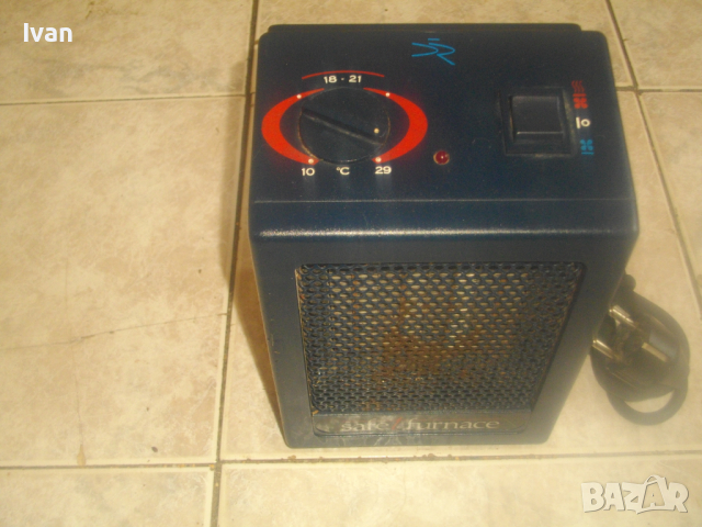 1,5 KW/1500W-Холандски Мини Ел.Отоплител Печка Строителна-Старо Качество-Отличен-10-29Градуса Целзий, снимка 2 - Други инструменти - 44817554