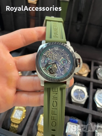 Мъжки автоматичен часовник Panerai, снимка 7 - Мъжки - 51924641