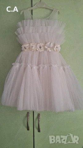 детска официална рокля 