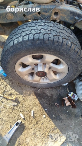продавам гуми с джанти 16-ки за opel frontera, снимка 3 - Гуми и джанти - 53804588
