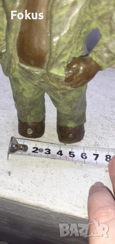 Авторска керамика фигурка на Geert Kunen - подписана, снимка 5 - Антикварни и старинни предмети - 53336892