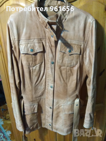 Яке от естествена кожа