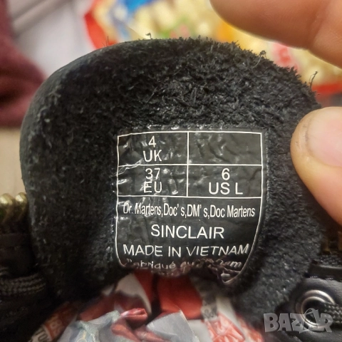 Dr. Martens Sinclair боти / обувки номер 37, снимка 11 - Дамски боти - 52417168