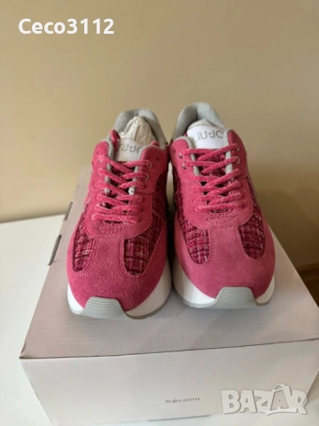 Дамски сникърси LIU JO - DREAMY 02 в розово, снимка 4 - Дамски ежедневни обувки - 53081827