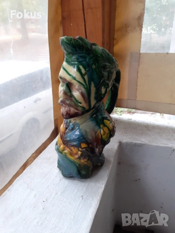 Калъпена кана троянска керамика Цар Фердинант, снимка 2 - Антикварни и старинни предмети - 53413789