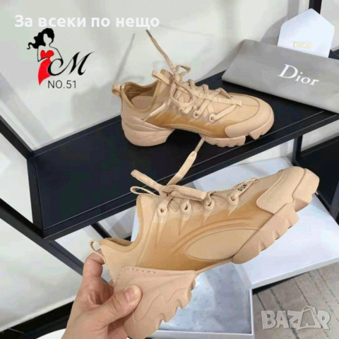 Christian Dior Дамски Обувки Кристиян Диор - 2 Налични Цвята Код SK807, снимка 2 - Дамски ежедневни обувки - 53183566