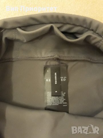 Сив еластичен клин , полско производство, висок колан , спортно елегантен, чисто нов, снимка 9 - Клинове - 39217823