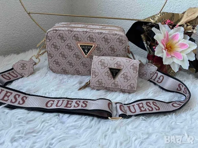 висококачествени дамски чанти guess , снимка 5 - Чанти - 49452120