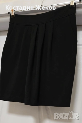 23€. Дамска поличка. 🖤 Massimo Dutti. Като нова, снимка 4 - Поли - 53827699